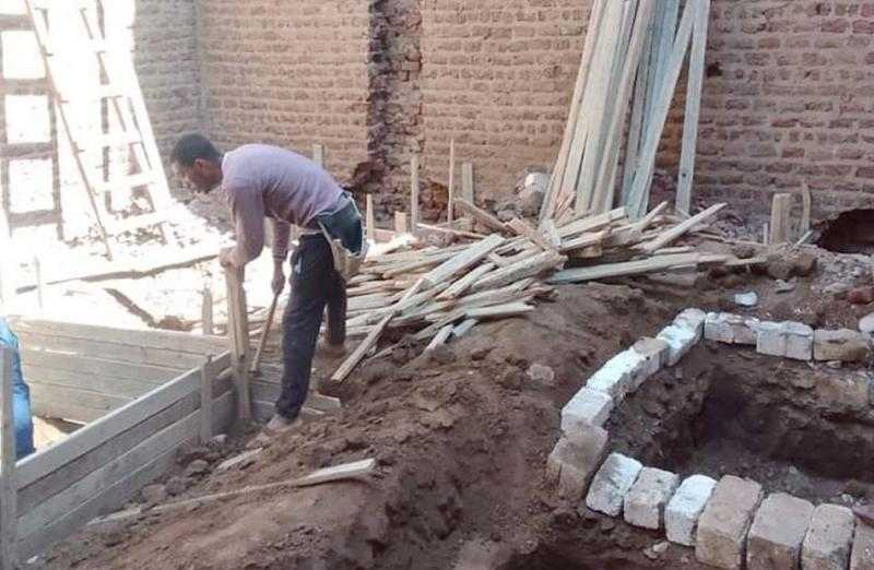 إزالة 5 حالات تعد على الأراضي الزراعية في مركز المنشأة بسوهاج| صور