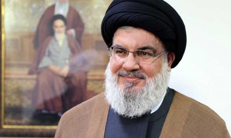 الأمين العام لحزب الله اللبناني يبحث مع وفد من حماس الوضع في فلسطين