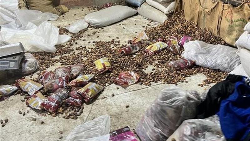 ضبط طن بلح غير صالح للاستخدام بحملة مكبرة لمراقبة الأغذية بالقليوبية