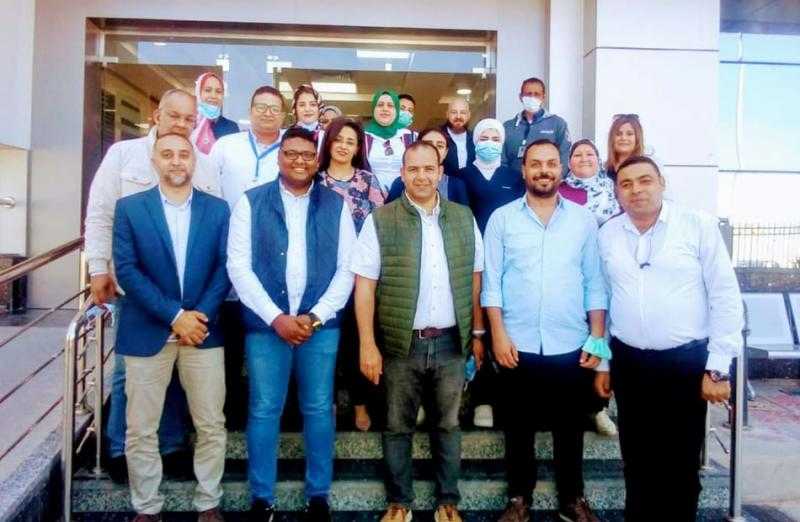 مساعد وزير الصحة يتابع نسب تنفيذ المشروعات الصحية بالبحر الأحمر| صور