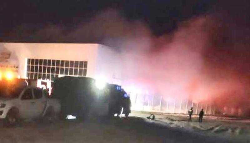 انتداب المعمل الجنائي لمعاينة حريق داخل فيلا فى مدينة الشيخ زايد