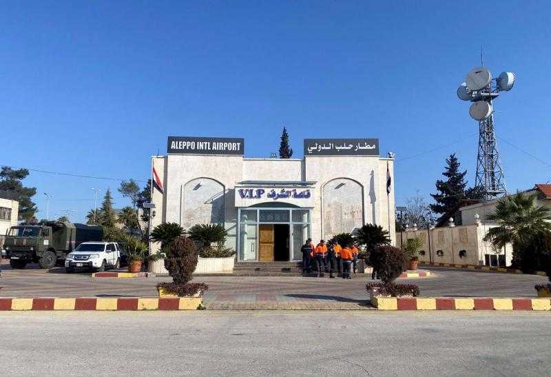وزارة النقل السورية: خروج مطار حلب عن الخدمة بعد هجوم إسرائيلي