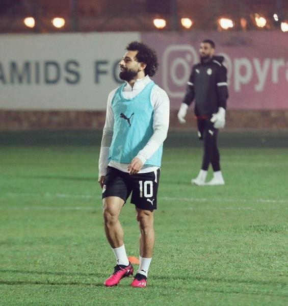 صلاح يشارك في تدريبات المنتخب استعدادا لمواجهة مالاوي