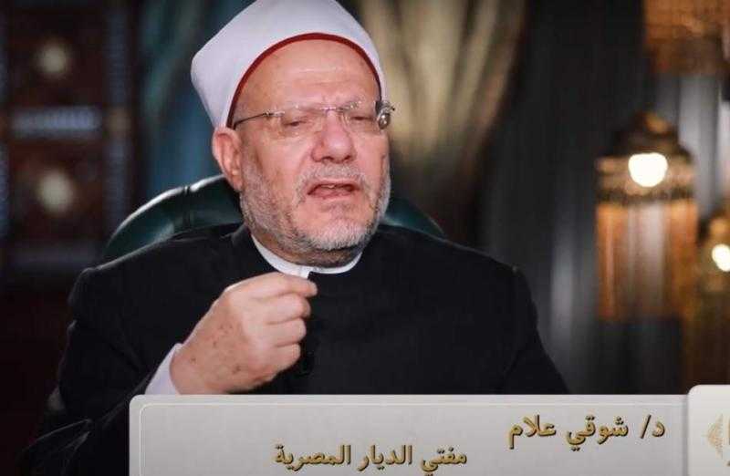 المفتي يوضح حكم من لا يستطيع الصيام بسبب المرض
