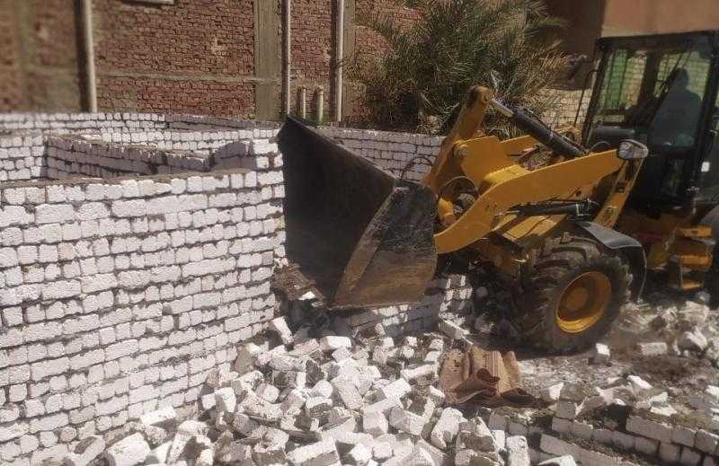 مديرية الزراعة بالبحيرة: استمرار حملات إزالة التعديات على الأراضى الزراعية