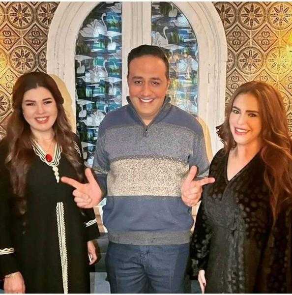 رانيا فريد شوقي تنشر صورة تجمعها بخالد سرحان من «المداح»: أنت اللي جبته لنفسك يا حسن