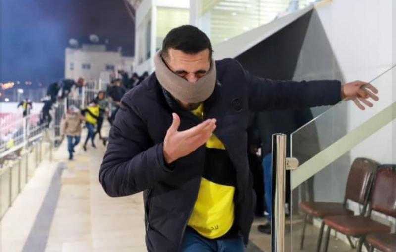إصابات بالاختناق جراء اعتداء الاحتلال الإسرائيلي على إستاد فلسطيني