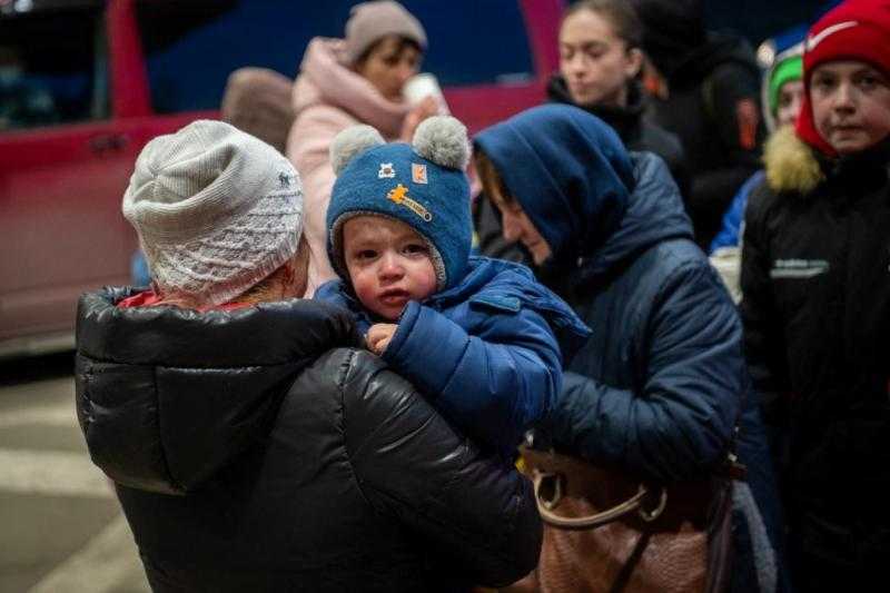 بولندا تستقبل 25 ألفا و700 لاجئ من أوكرانيا خلال 24 ساعة