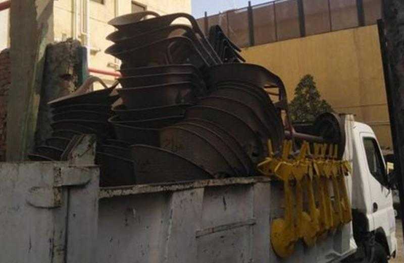 رفع الإشغالات والتعديات على الطرق من حي شمال الجيزة|صور