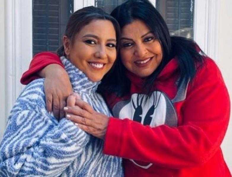 مي كساب تهنئ هالة صدقي على نجاحها بمسلسل جعفر العمدة