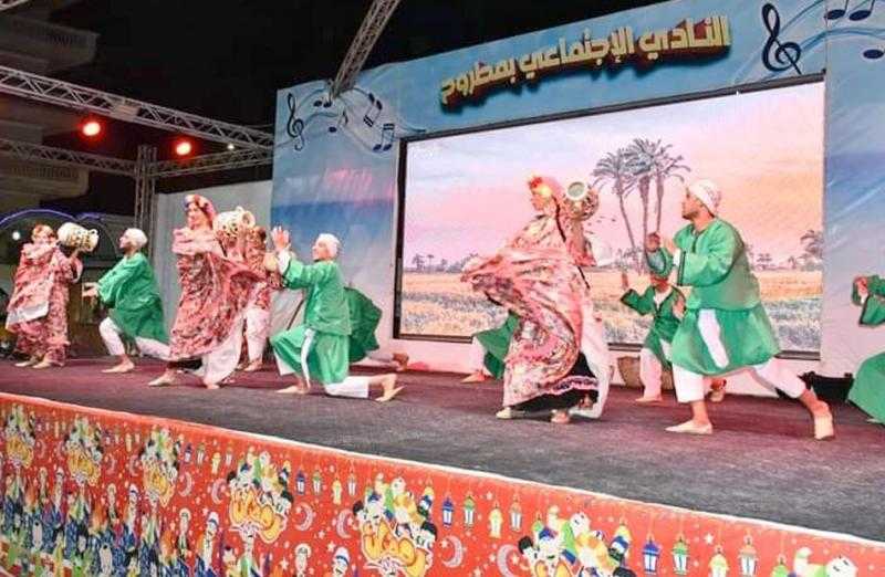 ثقافة مطروح تطلق أولى الليالي الرمضانية على مسرح النادي الاجتماعي| صور