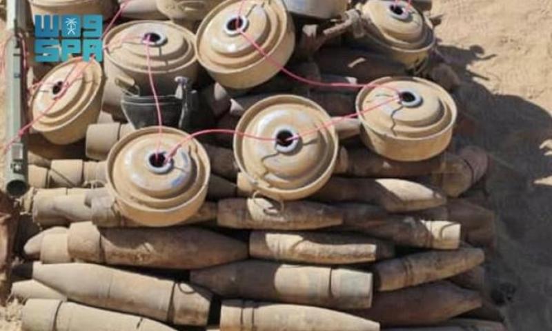 ”سلمان للإغاثة” ينزع خلال أسبوع 804 ألغام عبر ”مشروع مسام” في اليمن