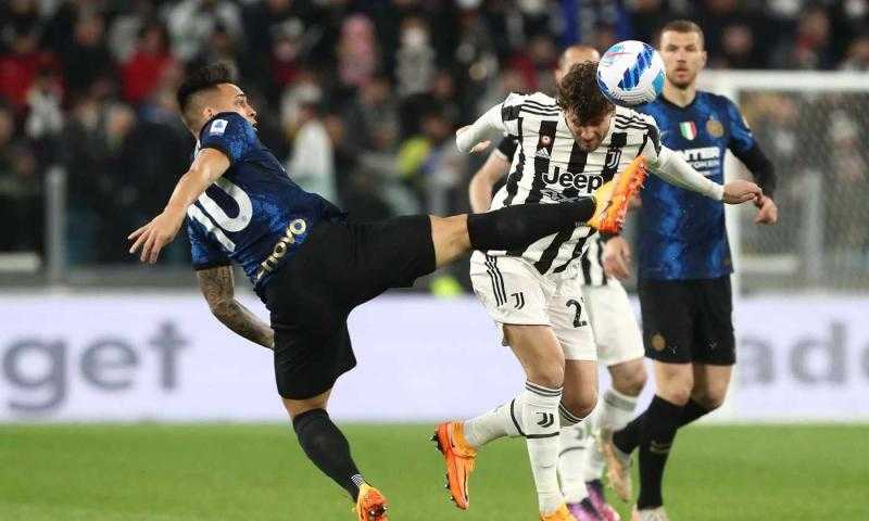 التشكيل المتوقع لمباراة يوفنتوس وإنتر ميلان في نصف نهائي كأس إيطاليا