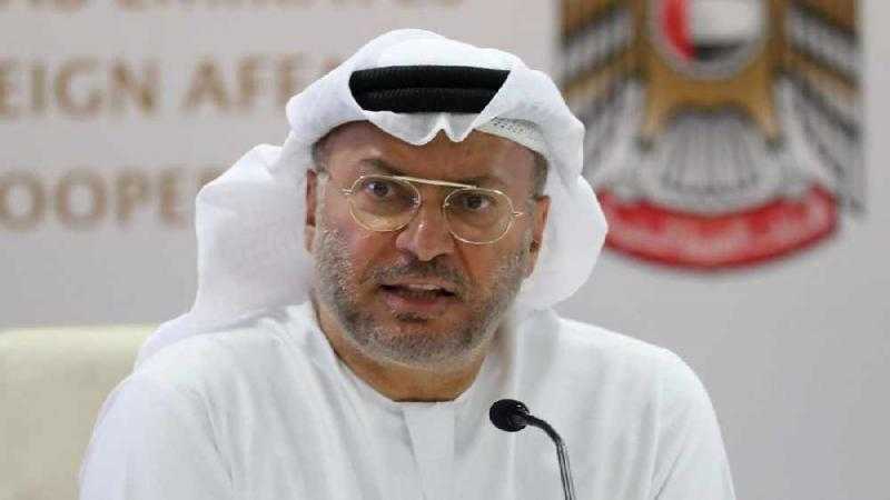 أنور قرقاش: الإمارات تدعم مسار السلام بالتعاون مع العرب وإسرائيل لتفادي التصعيد الإقليمي