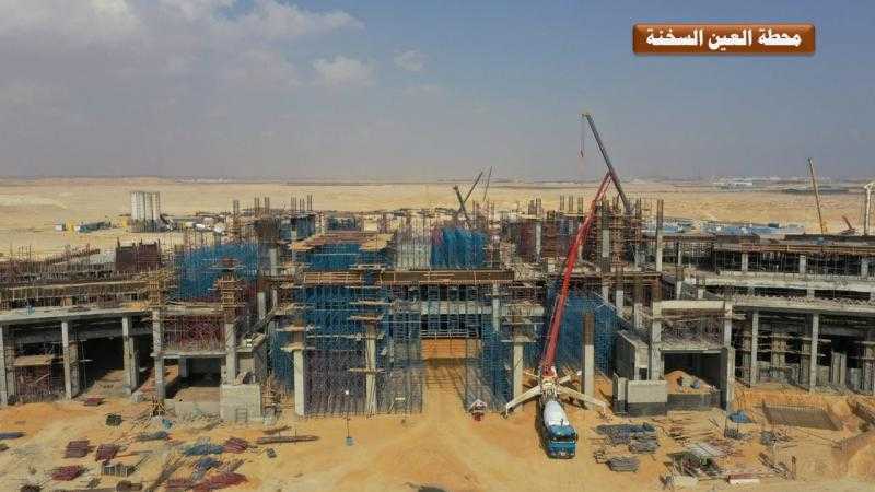 التفاصيل الكاملة لمحطة السخنة في مشروع القطار الكهربائي السريع