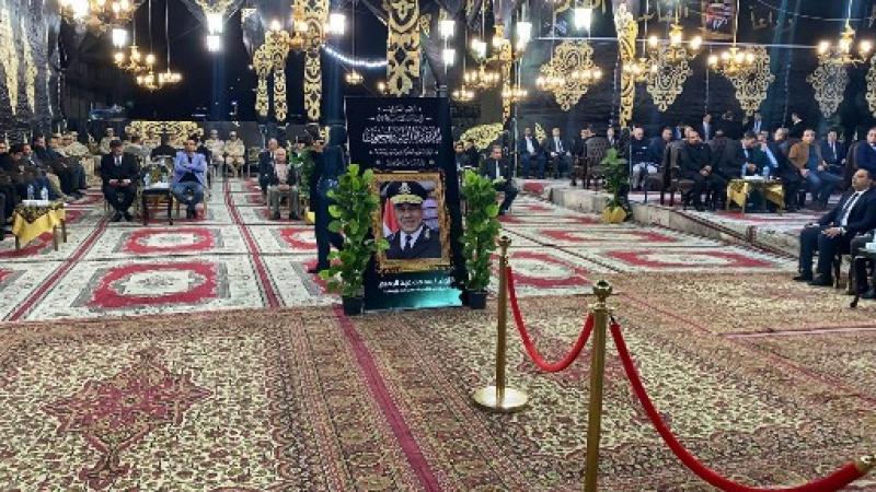 عزاء مدير أمن بورسعيد بمسجد السلام