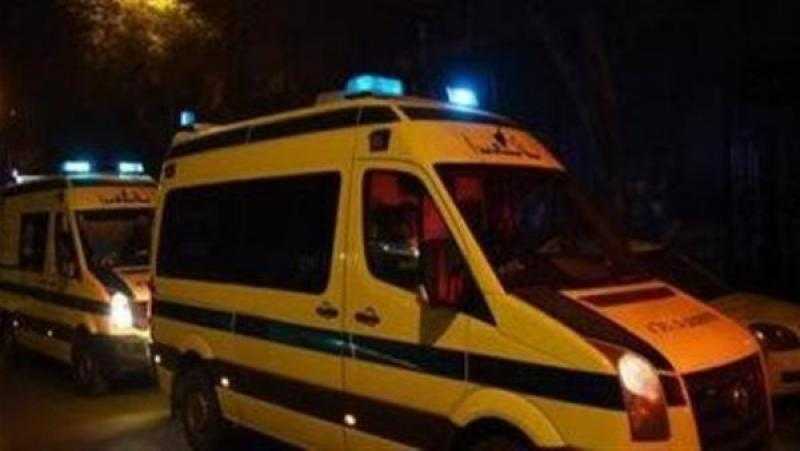 إصابة 9 أشخاص في حادث انقلاب سيارة بالمنيا