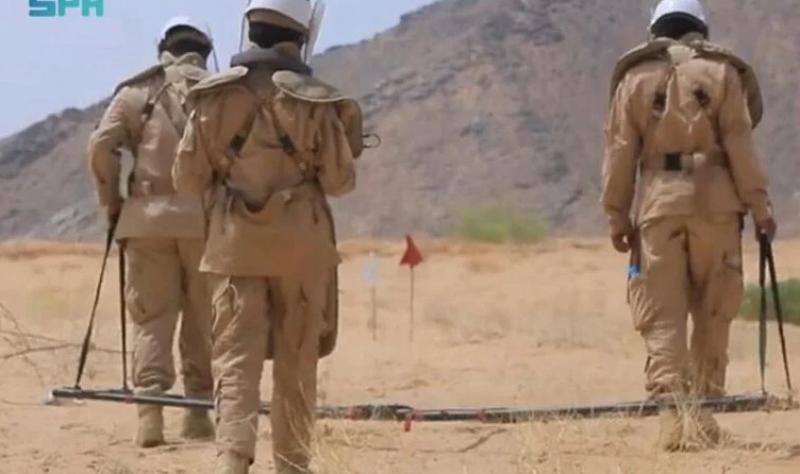 مركز الملك سلمان للإغاثة ينزع خلال أسبوع 782 لغمًا عبر مشروع “مسام” في اليمن