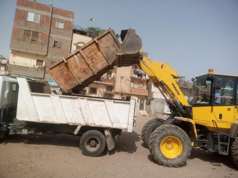رفع 600 طن قمامة ومخلفات صلبة من شوارع سوهاج