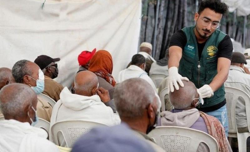 سلمان للإغاثة يختتم برنامج نور السعودية التطوعي لمكافحة العمى في أثيوبيا