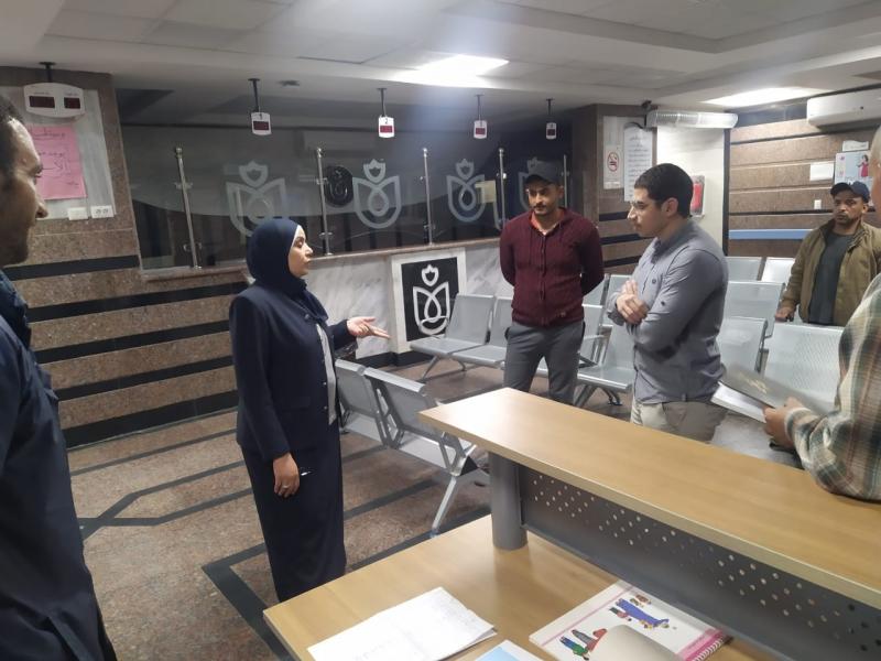 جولة مفاجئة لوكيلة وزارة الصحة لوحدة طب أسرة كبريت ومستشفى السويس