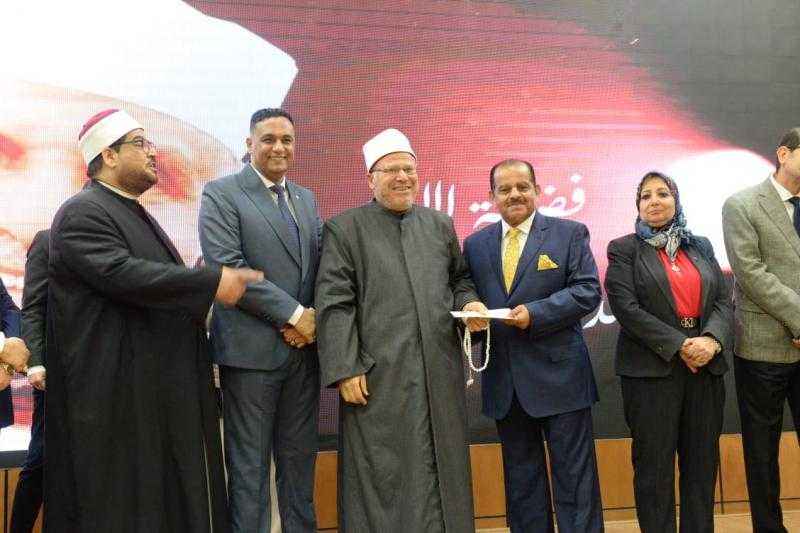 محافظ الدقهلية يشهد حفل توزيع جوائز مسابقة الشيخ الشعراوي لحفظ القرآن.. صور