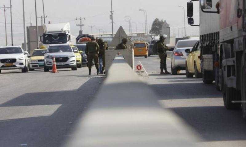 الاحتلال الإسرائيلي يواصل غلق مداخل أريحا لليوم الثاني على التوالي