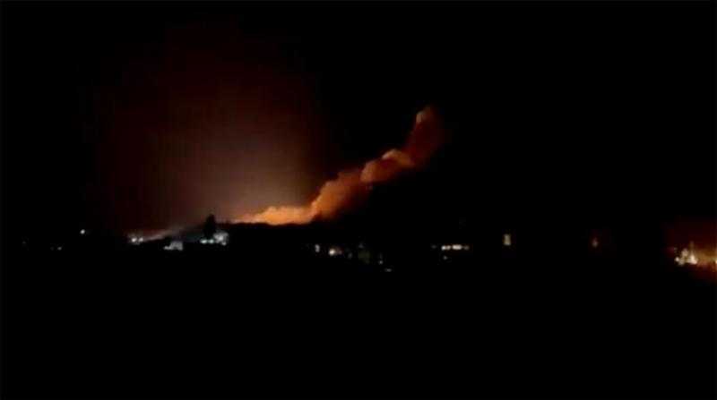 فيديو.. قصف إسرائيلي على موقع لمجموعة سورية موالية لإيران في القنيطرة