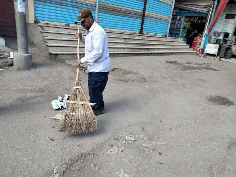حملة صباحية للتجميل في هذه المناطق بحي مصر القديمة