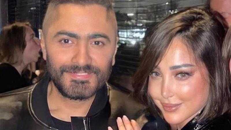 بسمة بوسيل تعلن انفصالها رسميًا عن تامر حسني