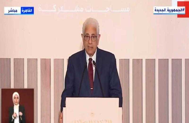 حسام بدراوي: الحوار الوطني يضم كافة أطياف المجتمع.. ومشهده ”جيد جدًا”