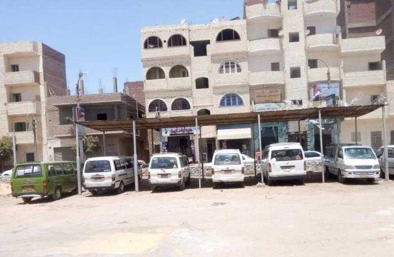نقل موقف سيارات الأجرة بمركز مطاي بالمنيا | صور