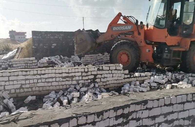 إزالة تعديات على الأراضي الزراعية رصدتها «المتغيرات المكانية» في الإسكندرية