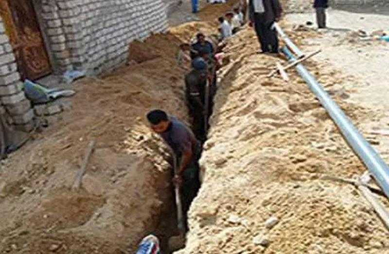 بدء إجراءات توصيل المياه إلى مشروع مساكن الجلاء غرب المنصورة