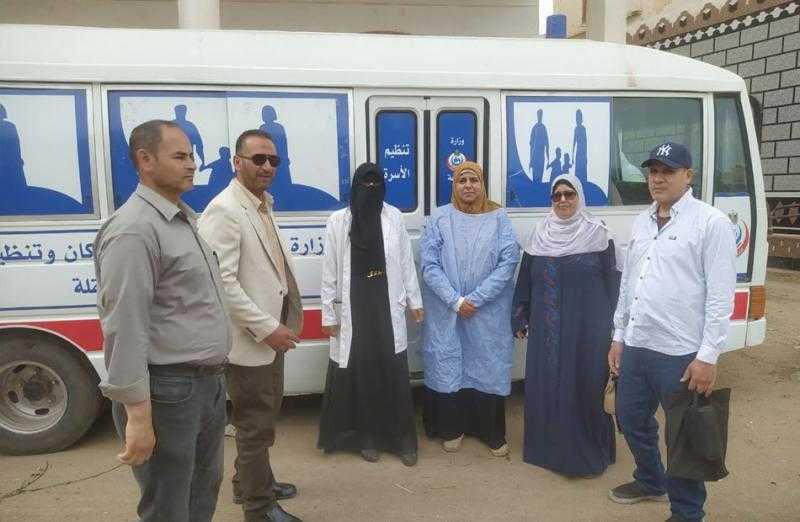 تنظيم قافلة سكانية بقرية كفر غنيم في البحيرة| صور
