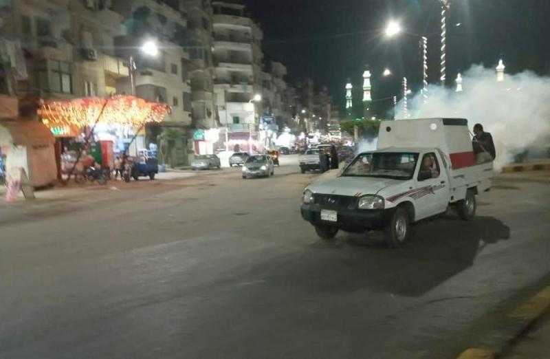 حملة مكبرة لمكافحة الحشرات الطائرة من البعوض والذباب بمدينة فوه