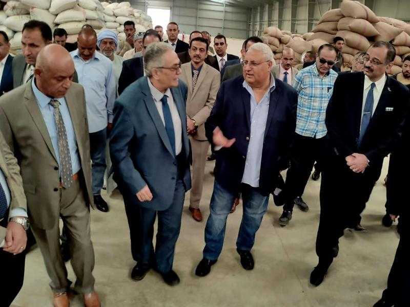 شون البنك الزراعي المصري تستقبل 277 ألف طن خلال الشهر الأول لموسم توريد القمح المحلي.. صور