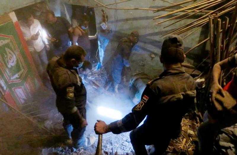 مصرع ربة منزل ونجلتها وحفيدتها في انهيار منزل بسوهاج