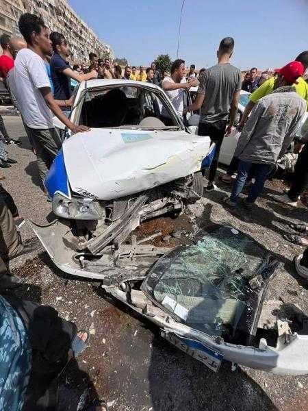 إصابة 6 أشخاص بحادث تصادم سيارتين في بورسعيد