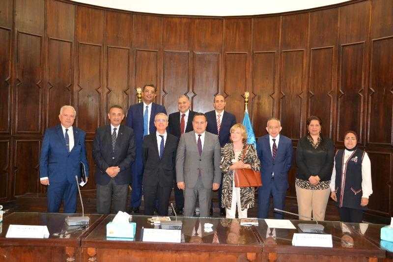 رئيس جامعة الإسكندرية: نهدف إلى تعاون أكبر مع الجامعات الفرنسية| صور