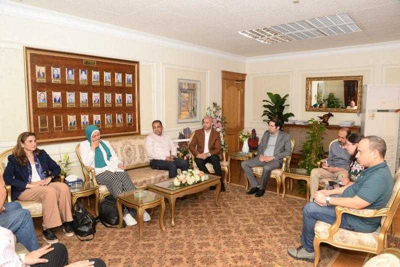 محافظ أسيوط يلتقي وفد منظمة العمل الدولية لمناقشة سبل تنفيذ ودعم برنامج ”فرصة”