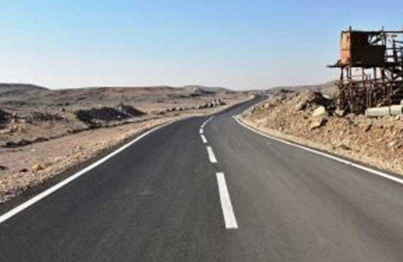 رفع كفاءة طريق مصر أسوان بمركز البلينا