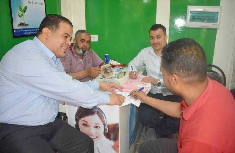 بدء التعاقد على الوصلات المنزلية لمشروع صرف صحى إدفا بسوهاج