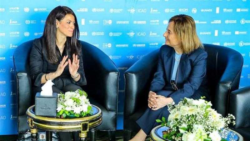 وزيرة التعاون الدولي تلتقي نائب رئيس بنك الاستثمار الأوروبي لبحث تعزيز التعاون
