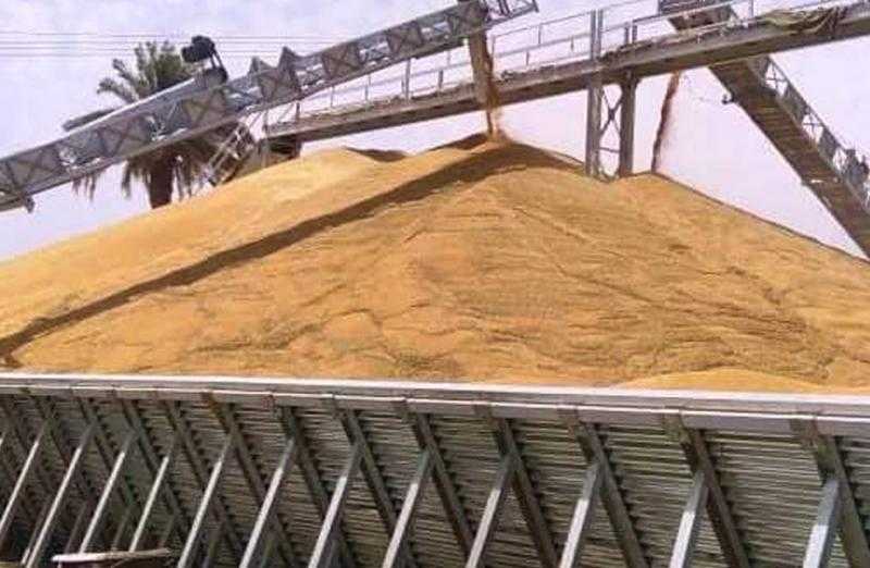 صوامع إيتاي البارود في البحيرة تستقبل 6800 طن قمح