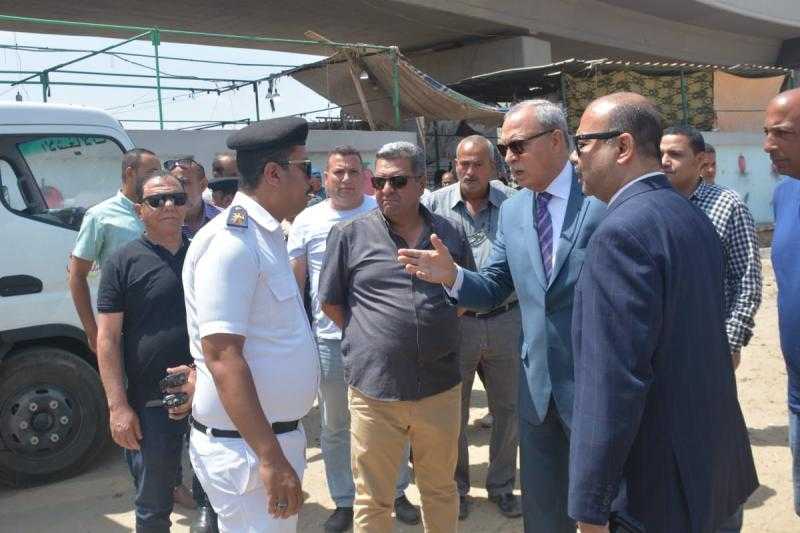 محافظ القليوبية يتابع المشروعات الجاري تنفيذها بمدينتى ببنها وشبرا الخيمة