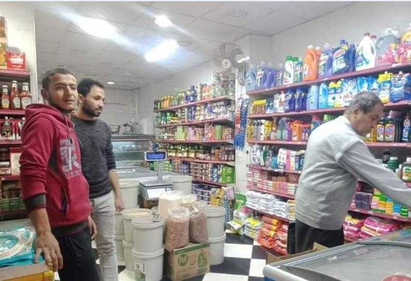 حملة مكبرة لرفع الإشغالات ومراقبة الأسواق بمركز المراغة
