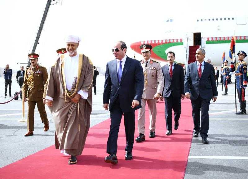تفاصيل لقاء الرئيس السيسي وسلطان عمان لبحث العلاقات بين البلدين