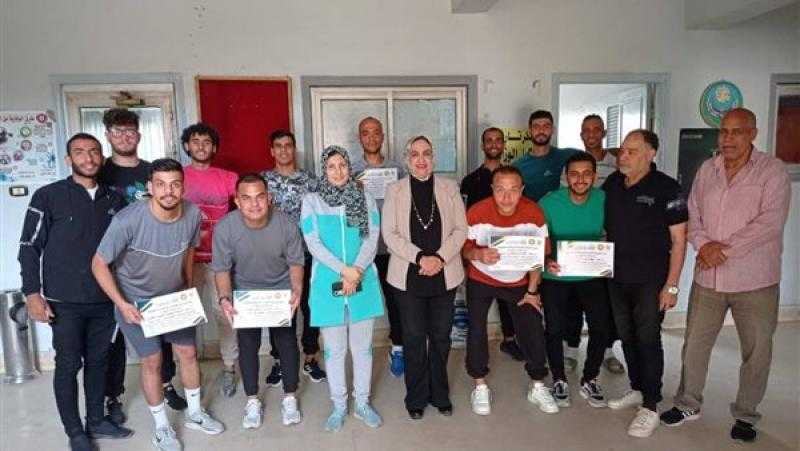 وكيل ”شباب الدقهلية” تلتقي فريق منتخب الصم والبكم وضعاف السمع