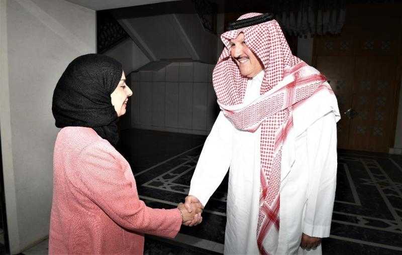 سفير السعودية لدى مصر يلتقي بنظيرته البحرينية